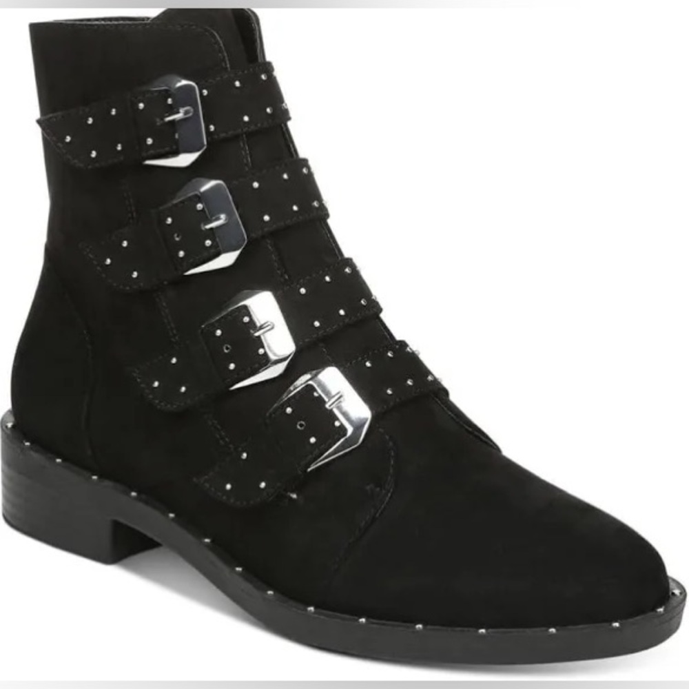 Bar 111 Chelsea Suede Buckle Boots